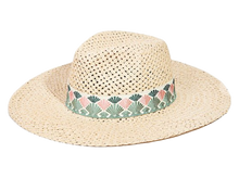 Load image into Gallery viewer, Tropical Tides Straw Hat
