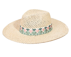 Tropical Tides Straw Hat