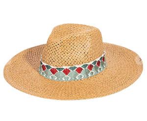 Tropical Tides Straw Hat
