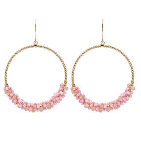 Chenel Circle Earrings