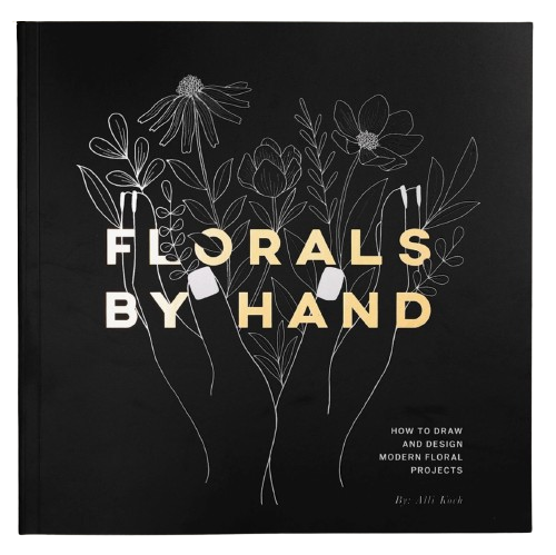 "Florals By Hand" Drawing Book