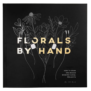 "Florals By Hand" Drawing Book
