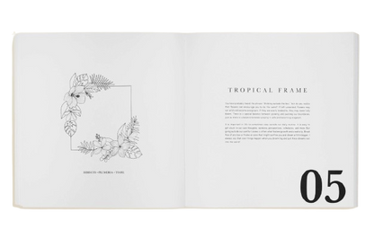 "Florals By Hand" Drawing Book