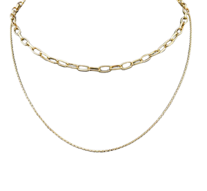 Chain Layered Choker