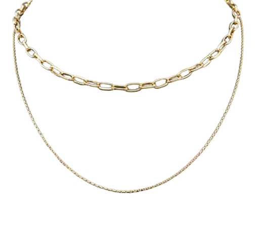 Chain Layered Choker