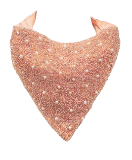 Pearl and Beaded Bandana
