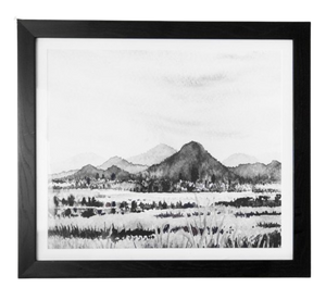 Mountain Top Framed Print