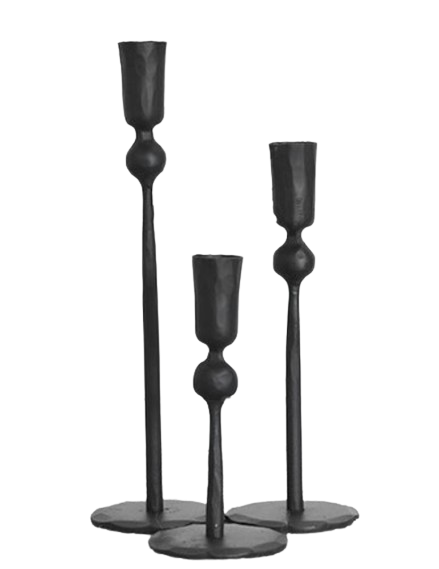 Elys Iron Candle Holders