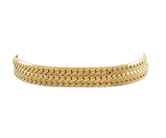 Herringbone Chain Bracelet