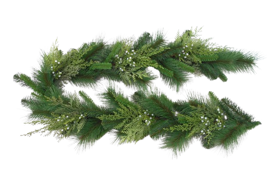 Asleigh Pine Cedar Juniper Garland