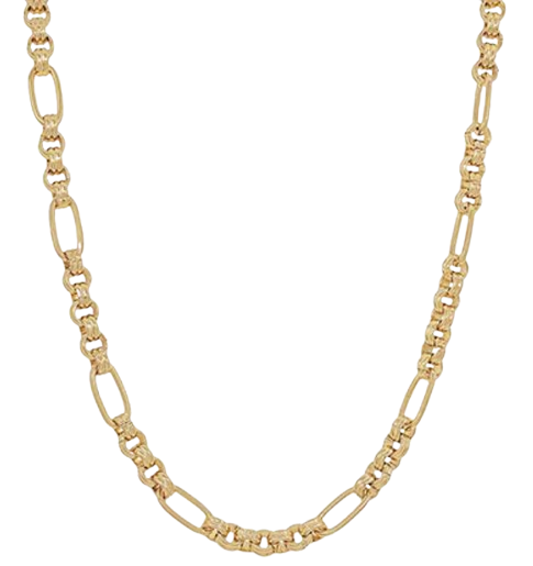 Keely Linked Chain Gold Necklace