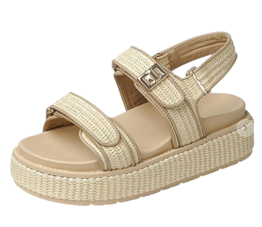The Brady Velcro Strap Platform Sandal