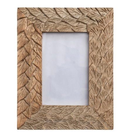 Mango Wood & Glass Photo Frame
