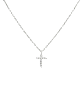 April Cross Necklace