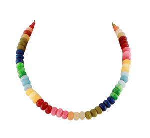 Deck of Color Stone Necklace