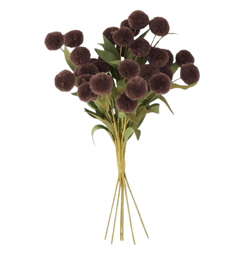 Augusta Brown PomPom Stem