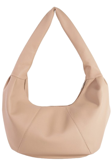 Aaron Taupe Shoulder Bag