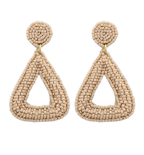 Beaded Triangle Dangles