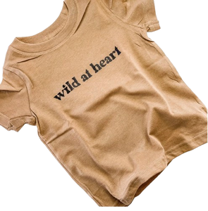 Wild at Heart Kids Graphic Tee