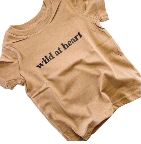Wild at Heart Kids Graphic Tee