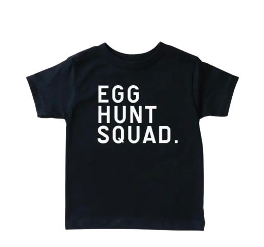 Egg Hunt Squad Kids Graphic Tee