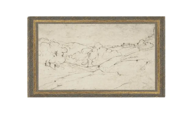 12x7 Rolling Hills Framed Art