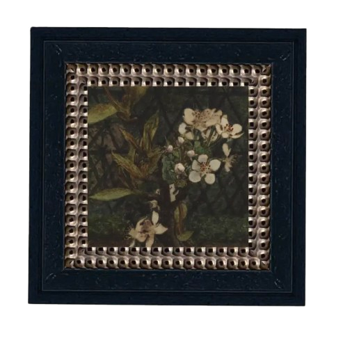 6x6 Blossom Floral Framed Art