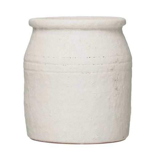 Blakely Distressed Terracotta Vase