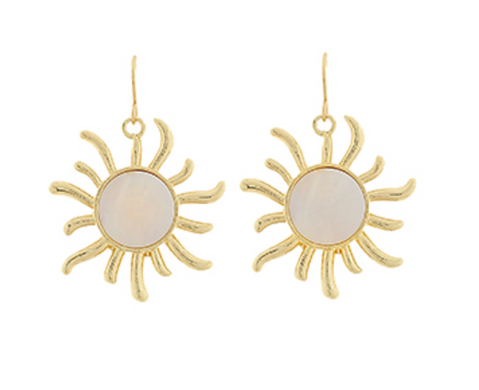 Rapunzel Sunburst Earrings