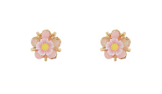 Cherry Blossom Flower Earrings