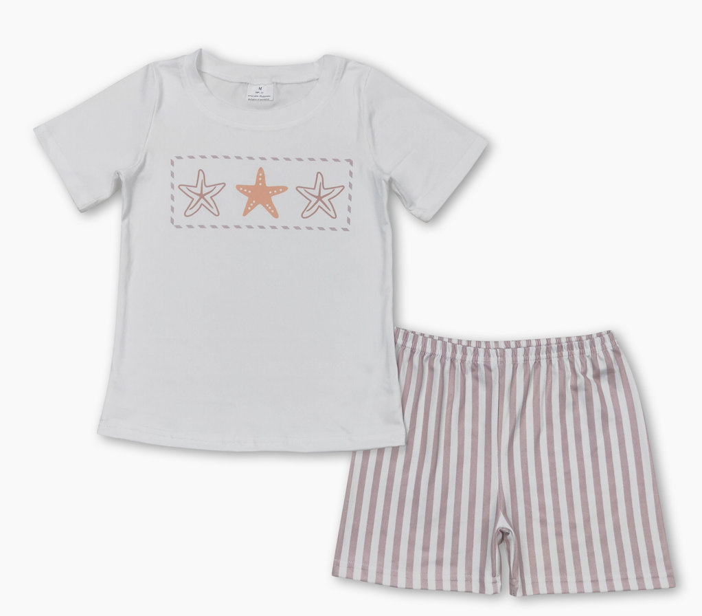 Starfish Summer Kids Matching Set