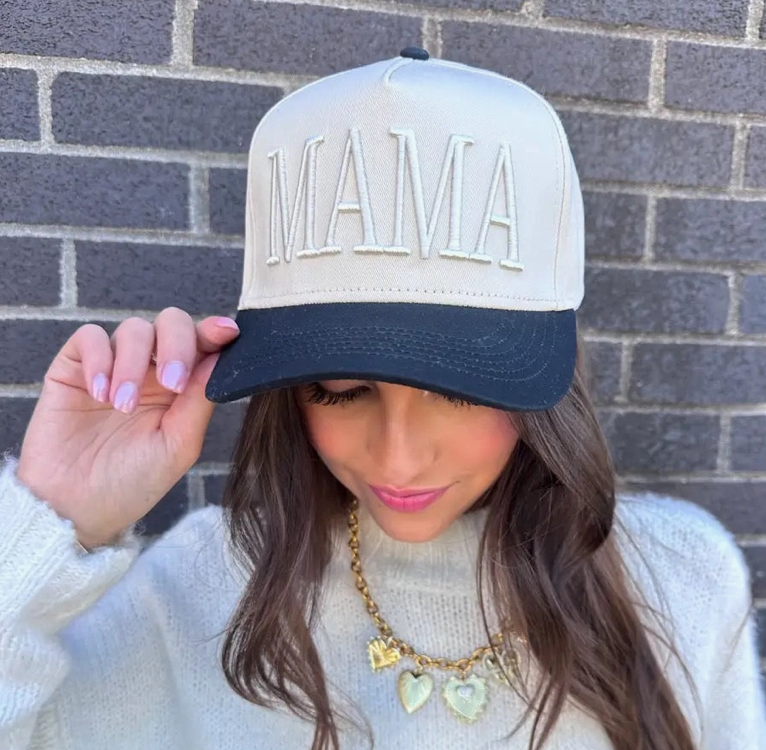 Mama Embroidered Trucker Hat