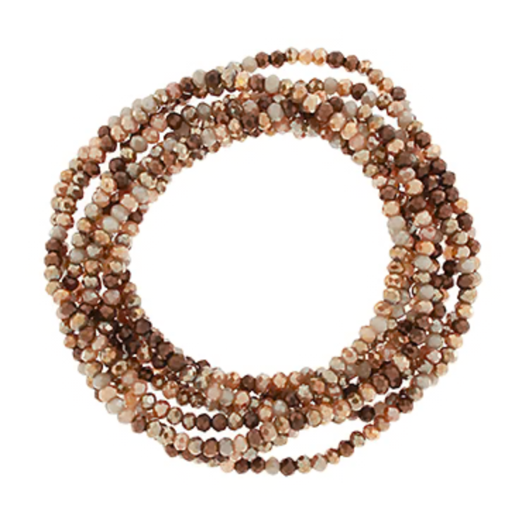 Bella 10 Row Bead Bracelet