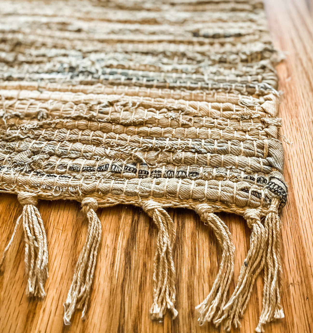 4x6 Jute Rug - Natural/Gold - Leyland Blue