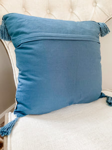 Blue Cyrus Pillow