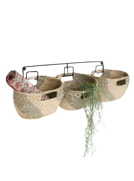 Hanging Baskets-Set of 3 (In Store Pickup Only)