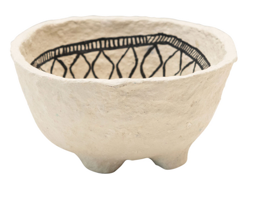 Small Paper Mache Bowl