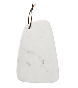 White Marble Serving Board