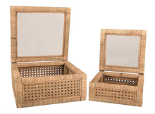 Load image into Gallery viewer, Rattan Decorative Boxes
