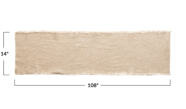 Zolan Linen Table Runner