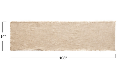 Zolan Linen Table Runner