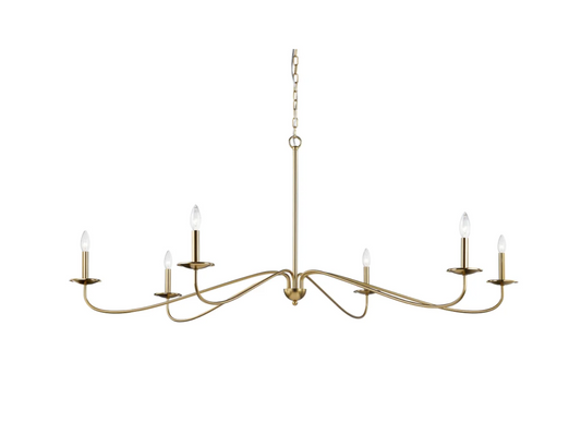 Melvin Gold Chandelier (In Store Pickup Only)