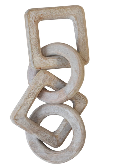 Wood Chain Decor
