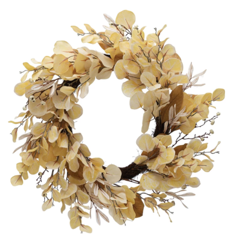 Magnolia and Eucalyptus Wreath