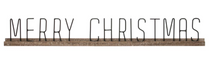 Load image into Gallery viewer, Wood &amp; Metal Merry Christmas Sign
