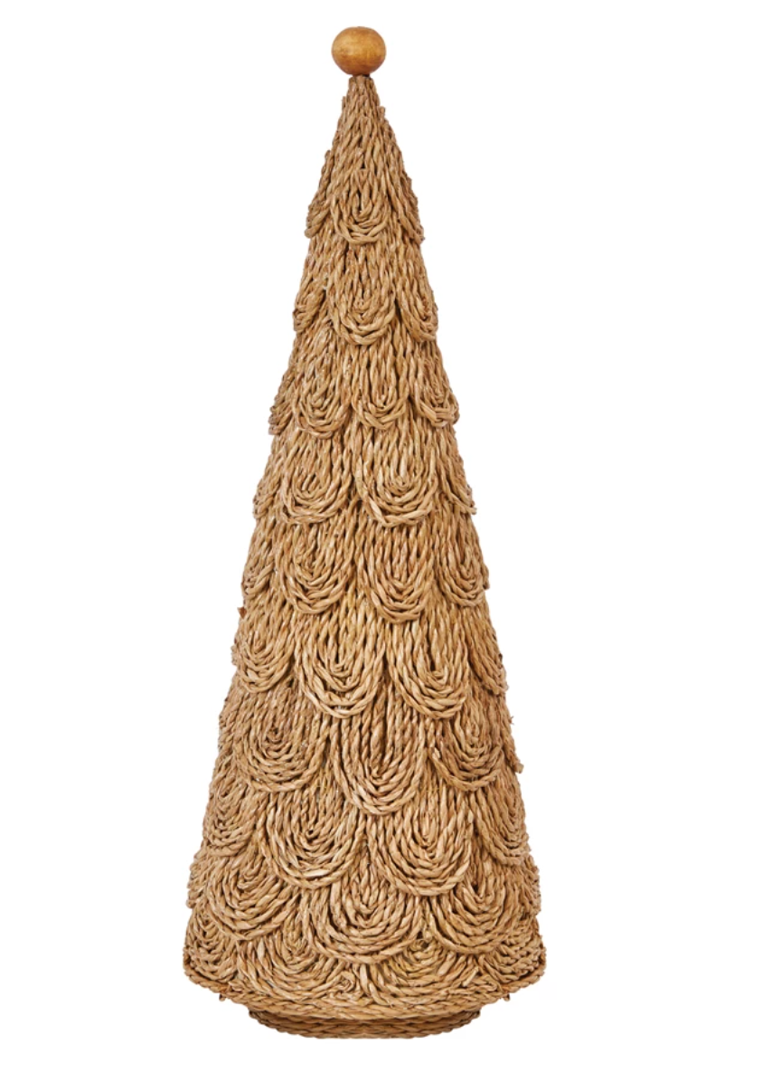 Wicker Cone Tree
