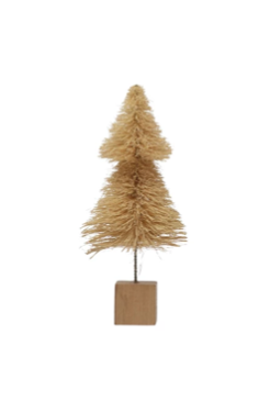 Cream Bottle Brush Trees