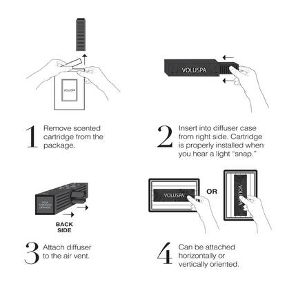 Voluspa Travel Diffuser Set