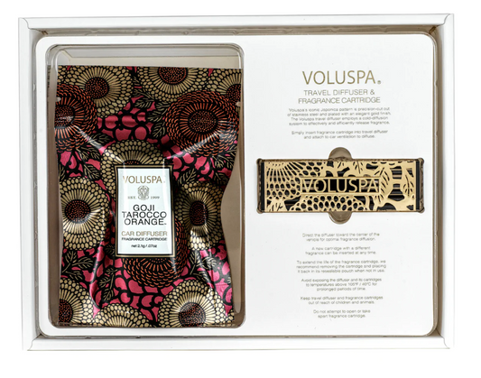 Voluspa Travel Diffuser Set