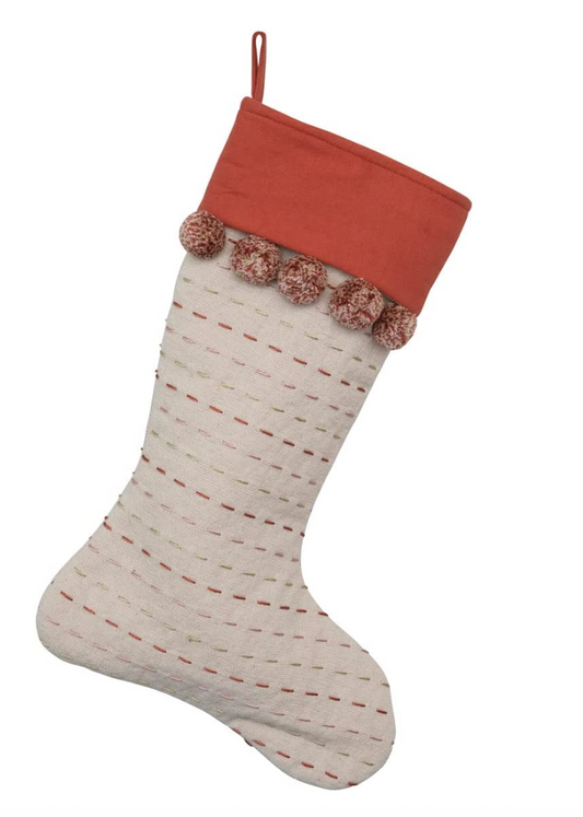 Patty Pom Pom Stocking